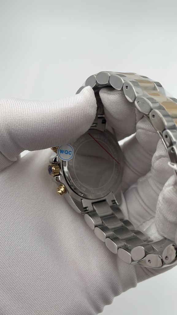 Michael Kors Women’s Bradshaw Two‑Tone Chronograph Watch