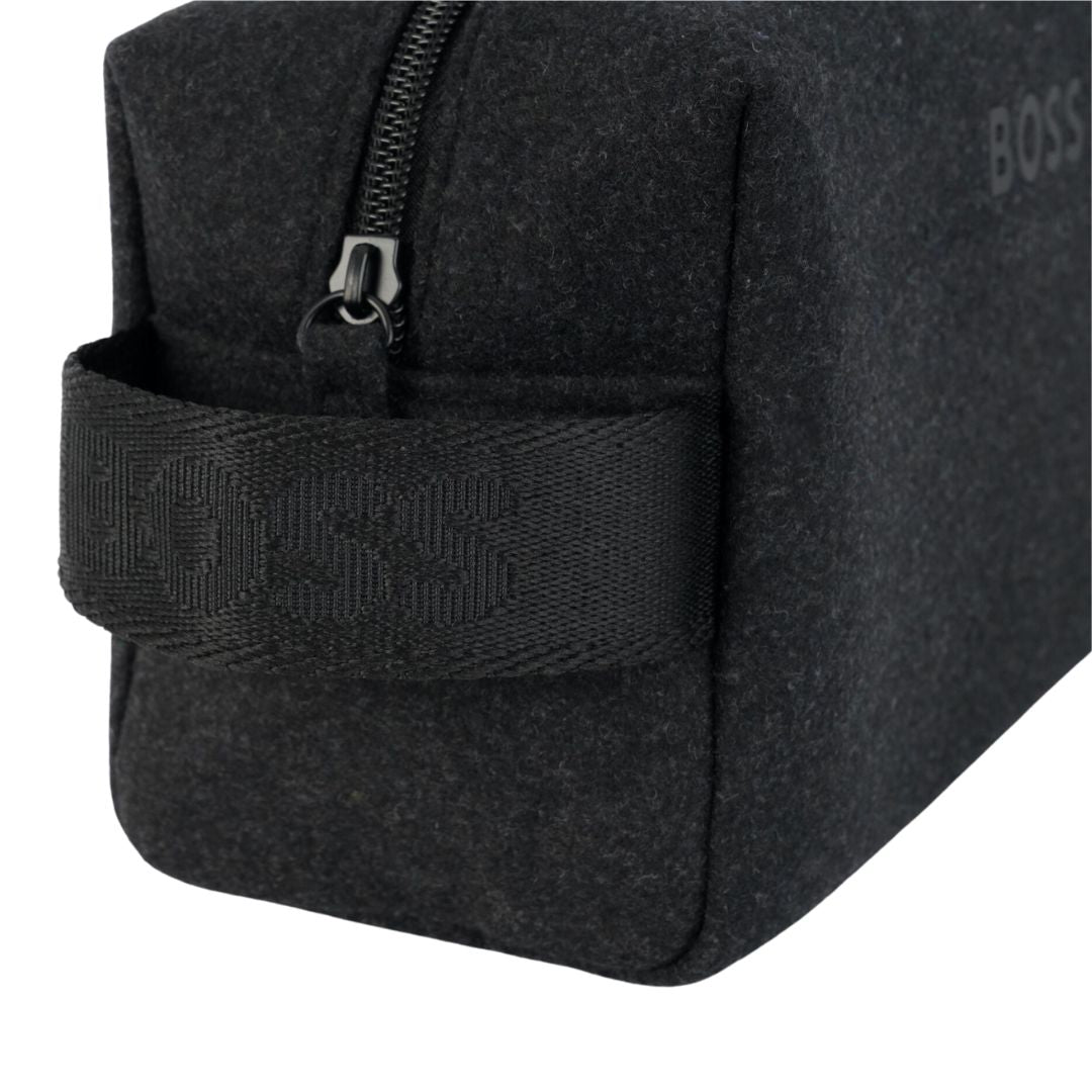 HUGO BOSS PARFUMS MEN TRAVEL TOILETRIES POUCH WITH HANDLE