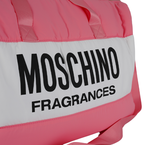 MOSCHINO FRAGRANCES SPORTS BAG (PINK)
