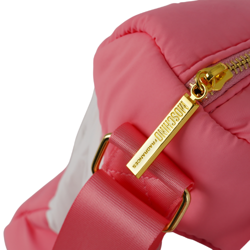 MOSCHINO FRAGRANCES SPORTS BAG (PINK)