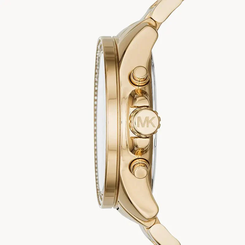 Michael Kors Wren-MK6290 Purple & Gold 39mm (Women)