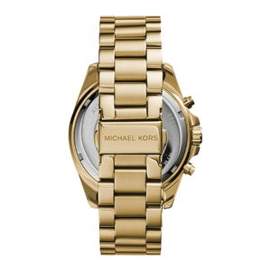 MICHAEL KORS BRADSHAW CHRONOGRAPH GOLD-TONE ( MEN & WOMEN ) WATCH STAINLESS STEEL