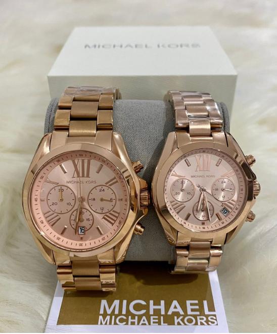 MICHAEL KORS BRADSHAW CHRONOGRAPH STAINLESS STEEL ROSEGOLD