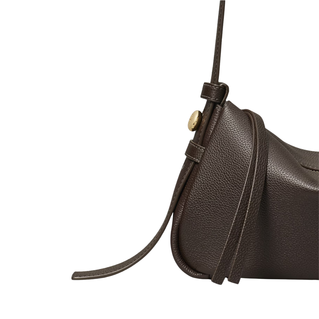 Tory Burch Romy Shoulder Bag ( Deep Brown )