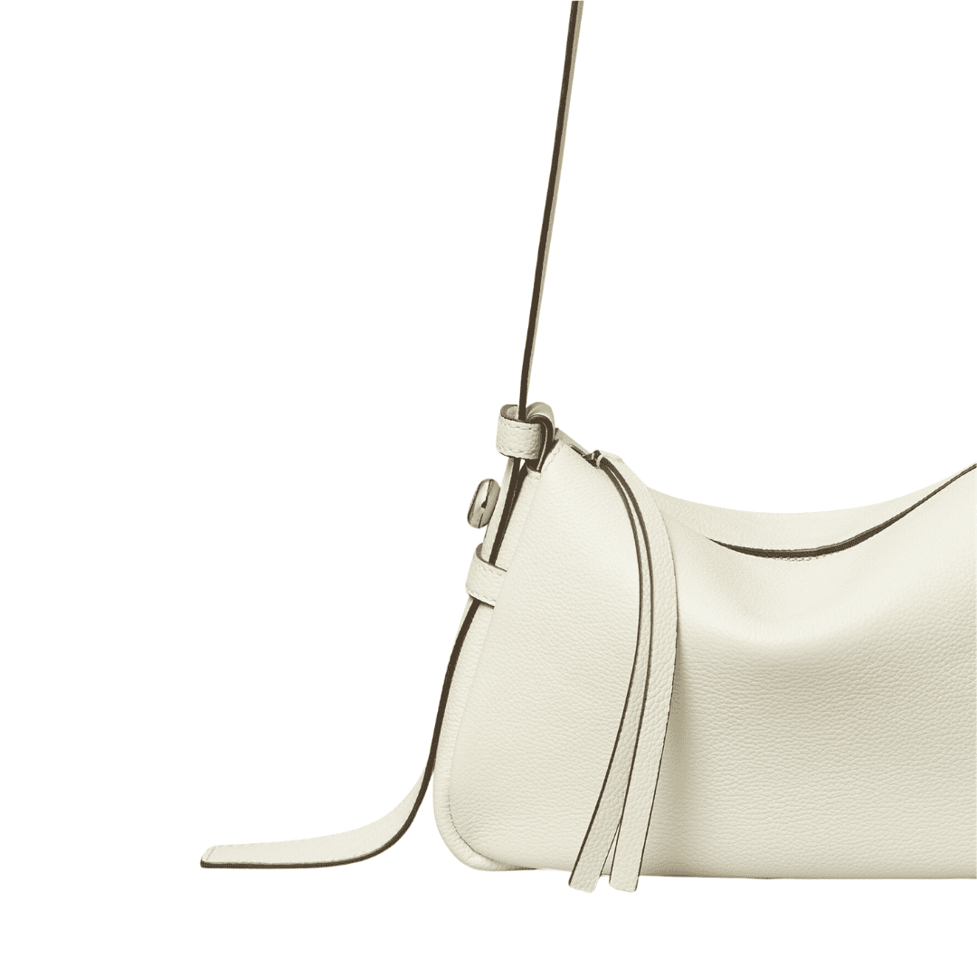 Tory Burch Romy Shoulder Bag ( Light Cream )