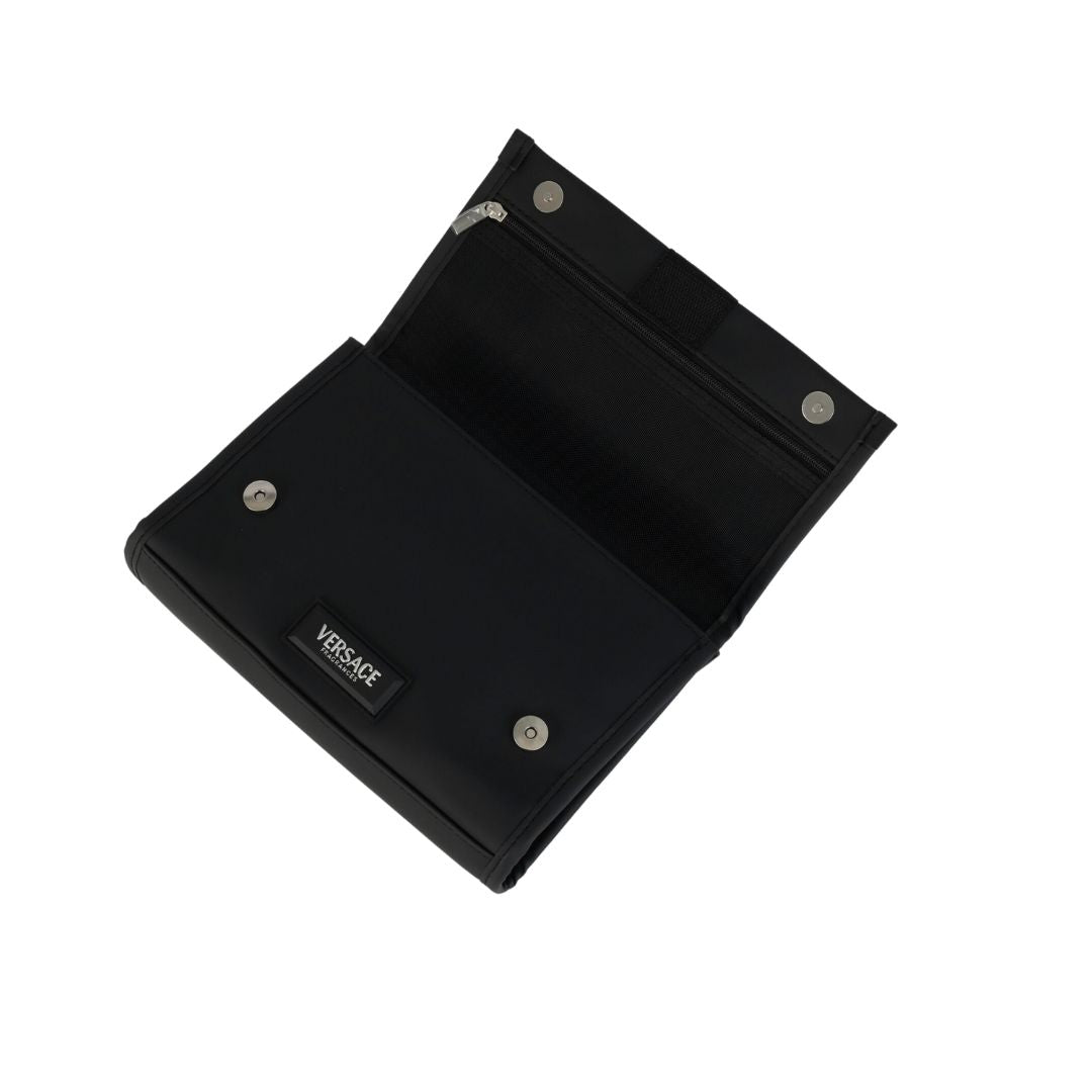 VERSACE FRAGRANCE MEN'S POUCH SMALL (BLACK)