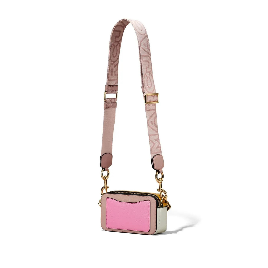 MARC JACOBS Pink Snapshot Camera Bag