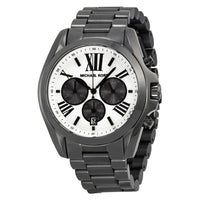 MICHAEL KORS MEN'S QUARTZ GREY STAINLESS STEEL WHITE DIAL ( Men & Women )