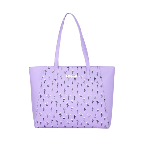 Caprese Pensa Floral Tote Medium Lilac