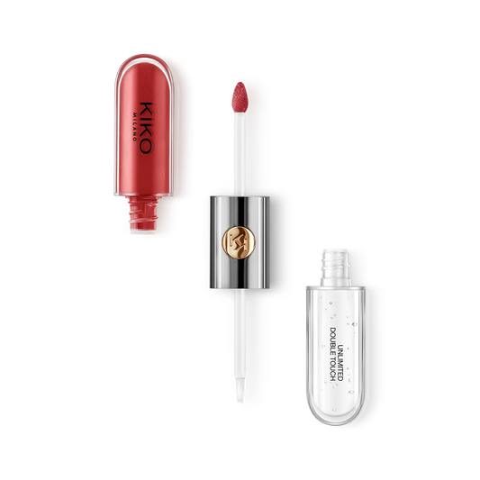 Kiko Milano Matte Lipstick Unlimited Double touch – Shade 106 (Satin Ruby Red)