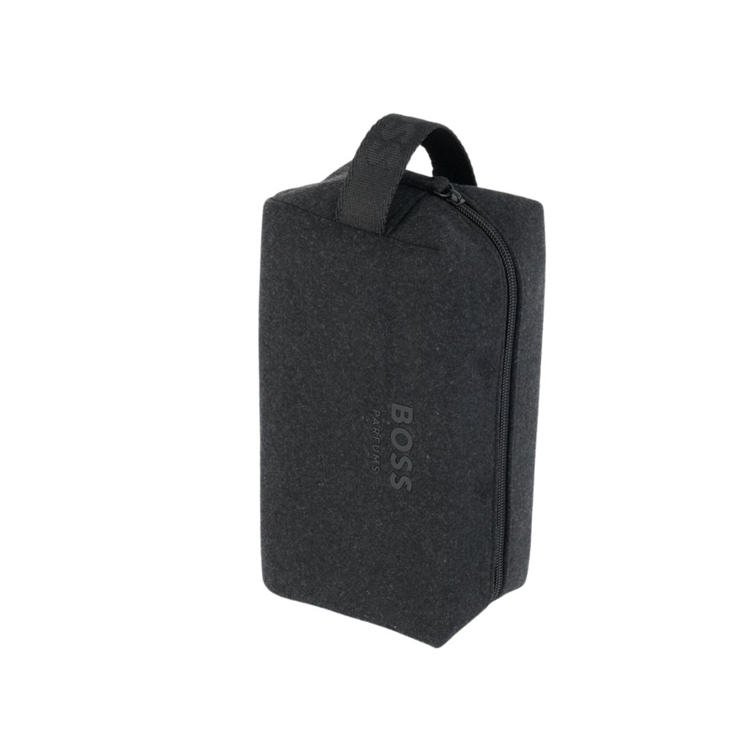 HUGO BOSS PARFUMS MEN TRAVEL TOILETRIES POUCH WITH HANDLE