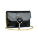 Jimmy Choo Parfums Crossbody Vinyl Small Bag Chain Gold Pouch Clutch Evening Bag