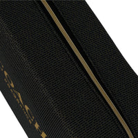 COACH BLACK SHIMMER TOILETRY POUCH