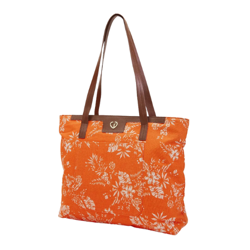 Caprese Kendall tote large (E) Orange