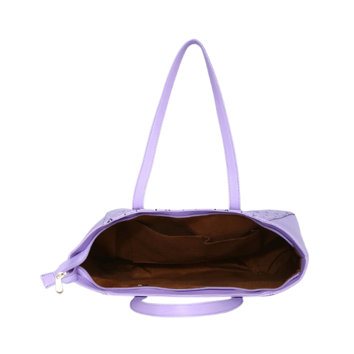 Caprese Pensa Floral Tote Medium Lilac
