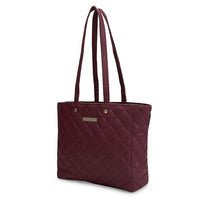 Caprese Piaslee Tote Medium Maroon