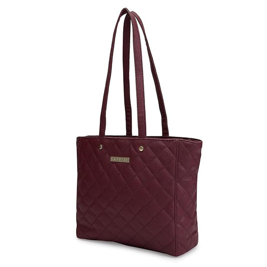 Caprese Piaslee Tote Medium Maroon