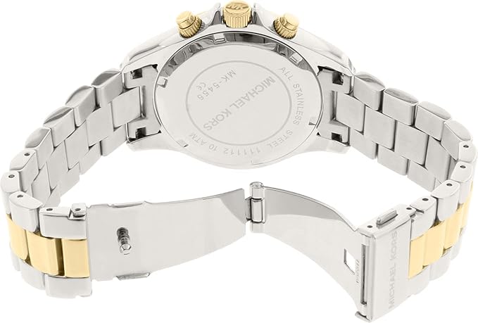 Michael Kors Layton two-tone stainless steel chronograph watch MK5455