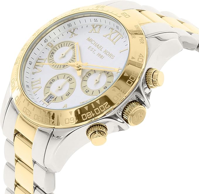 Michael Kors Layton two-tone stainless steel chronograph watch MK5455