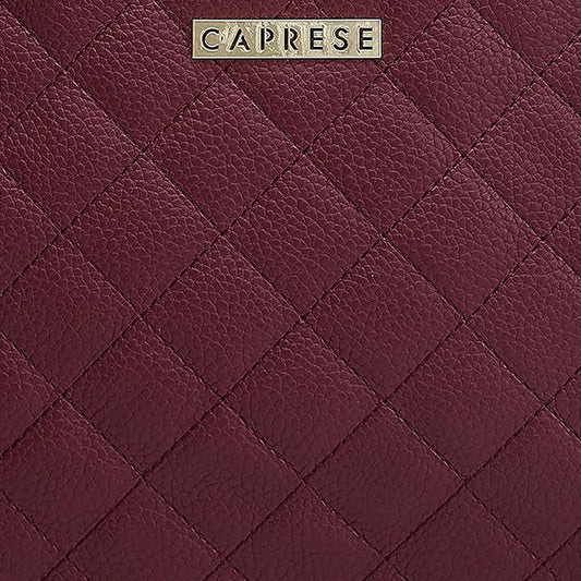 Caprese Piaslee Tote Medium Maroon