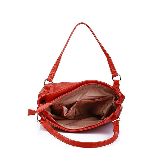 Caprese Railay Tote Medium Red