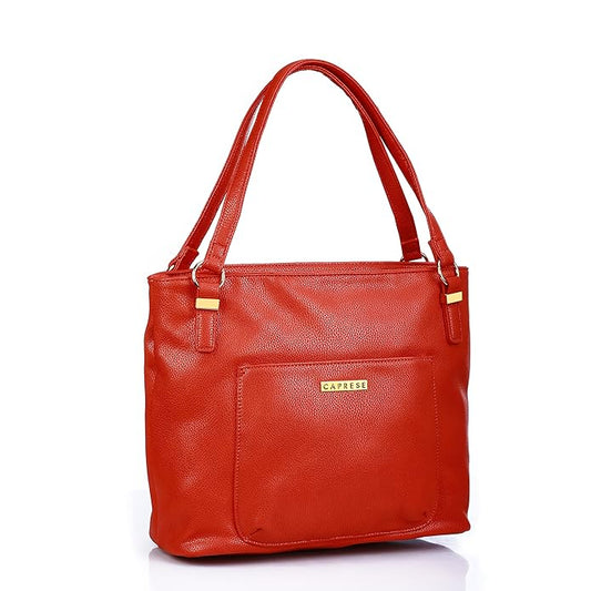 Caprese Railay Tote Medium Red