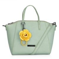 Caprese Kate Satchel Small Pista & Yellow