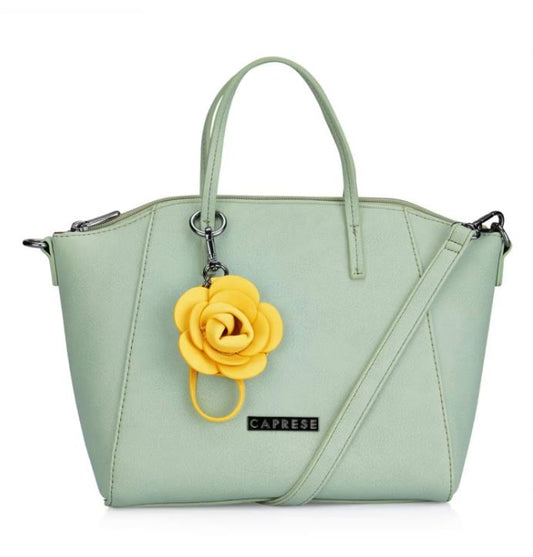 Caprese Kate Satchel Small Pista & Yellow
