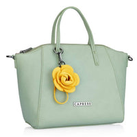 Caprese Kate Satchel Small Pista & Yellow