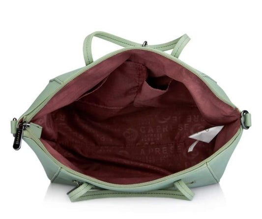 Caprese Kate Satchel Small Pista & Yellow