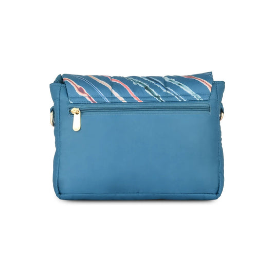 Caprese Pepper Sling Medium Cyan