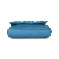 Caprese Pepper Sling Medium Cyan