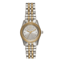 MK Oversized Lexington Two-Tone Watch ( women )
