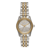 MK Oversized Lexington Two-Tone Watch ( women )