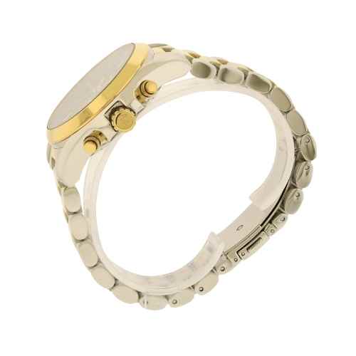 MICHAEL KORS BRADSHAW TWO TONE BLACK DIAL MK-5976 ( Men & Women )