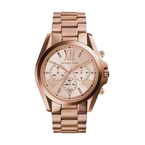 MICHAEL KORS BRADSHAW CHRONOGRAPH ROSEGOLD - TONE STAINLESS STEEL MK-5503 ( women )