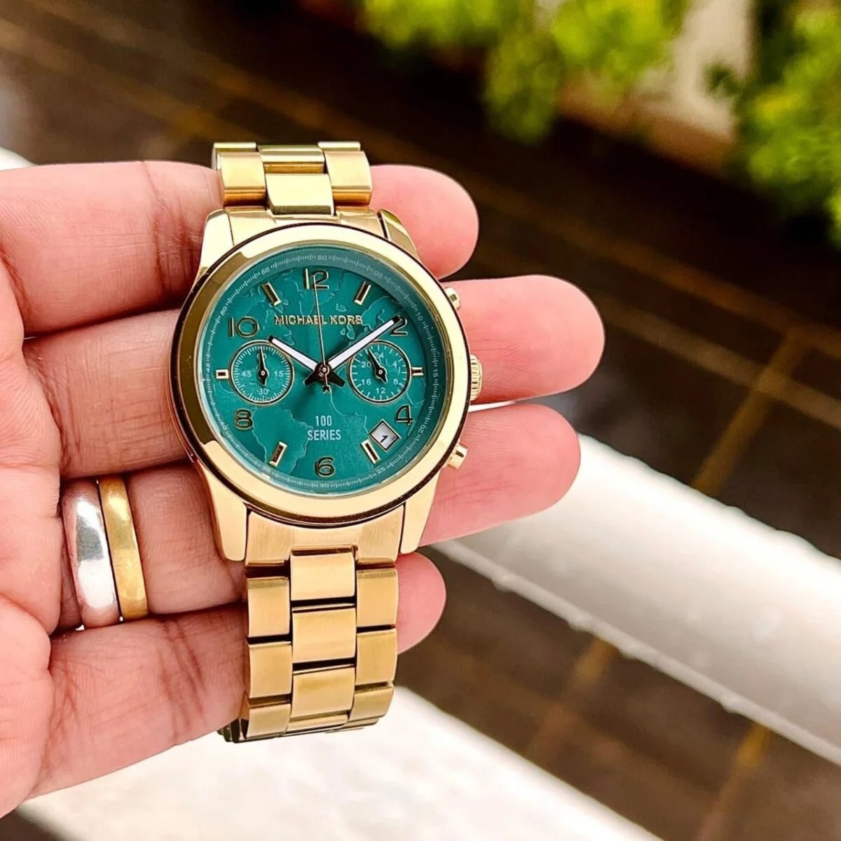 MK5815 HUNGER STOP EDITION FOR WOMEN (AQUA GREEN)