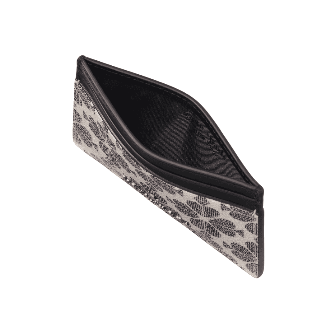Kate Spade Flower Small Slim Card Holder Black
