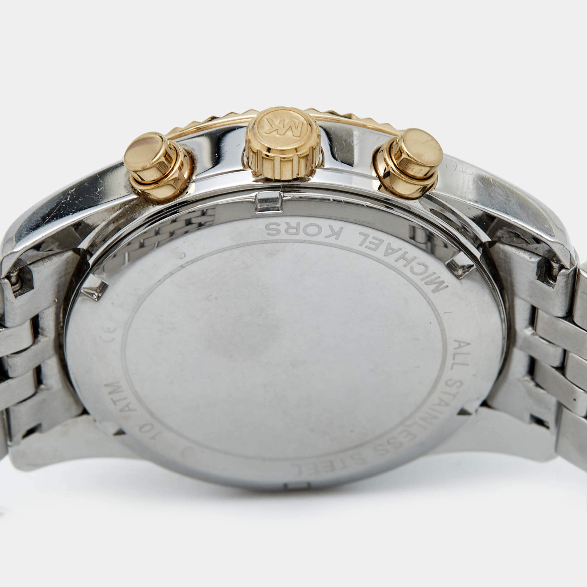 Michael Kors Lexington Women’s Chronograph Two-Tone Watch – MK5955